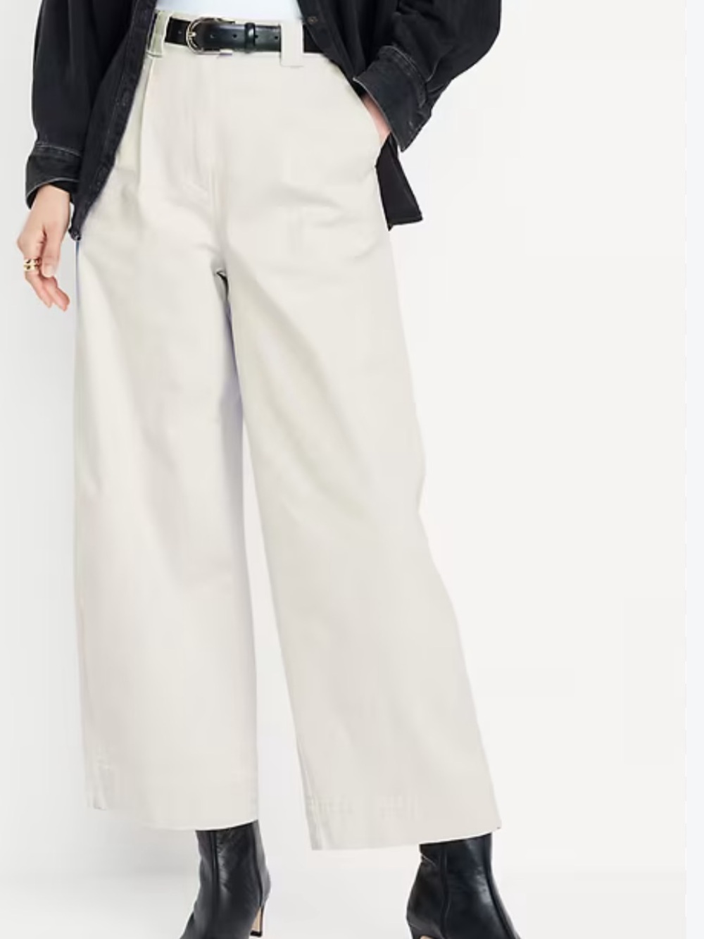 Extra High-Waisted Barrel Wide-Leg
Pants